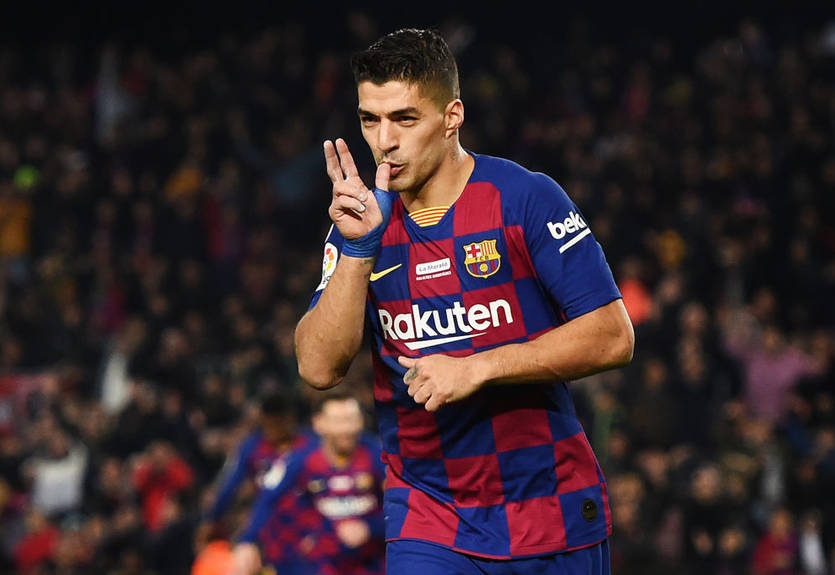 Суарес на тренировке повторил свой шедевр в ворота Мальорке