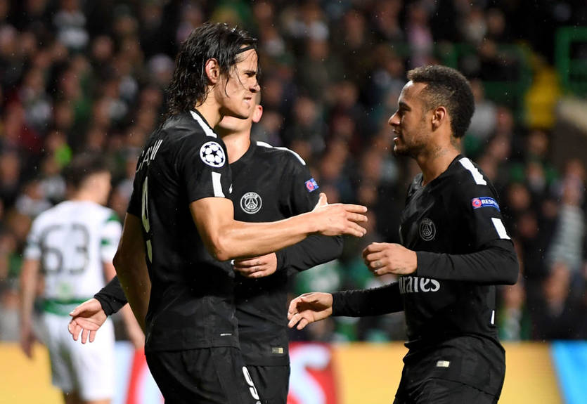 Неймар отдал Кавани право пробить пенальти в матче ЛЧ