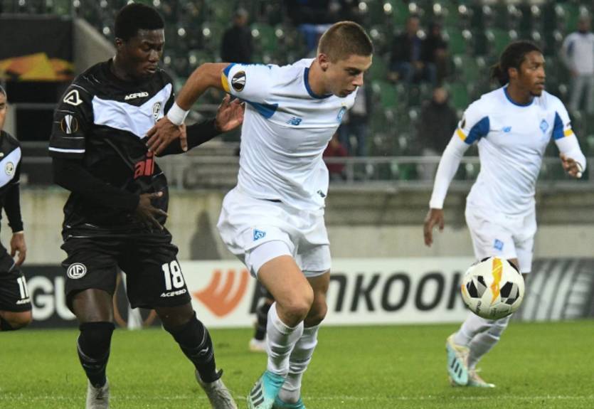 Лугано ошарашило Динамо голом в концовке первого тайма Лугано ошарашило Динамо голом в концовке первого тайма