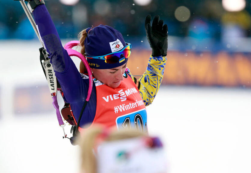 Хохфильцен: Семеренко и Пидгрушная попали в топ-15 гонки преследования Хохфильцен: Семеренко и Пидгрушная попали в топ-15 гонки преследования