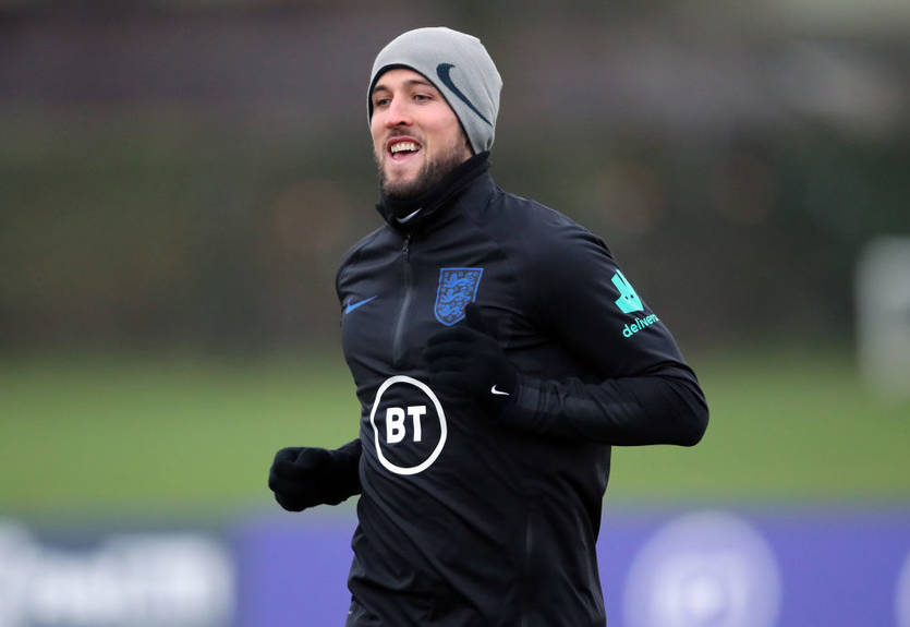 Кейн в одних трусах повалялся в снегу накануне матча с Челси