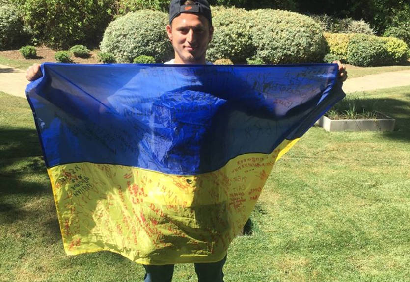 Зозуля поблагодарил за поддержку: Я горд быть украинцем