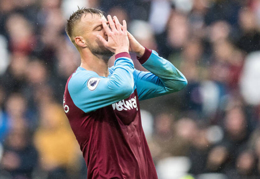 Ярмоленко получил травму и не сыграет за Вест Хэм в этом году