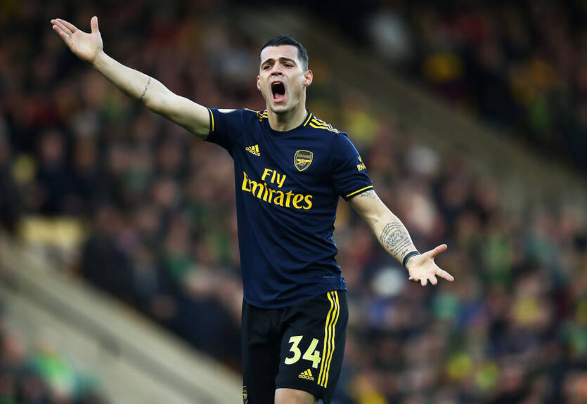 Артета: Мне очень нравится игра Джаки, и он об этом знает