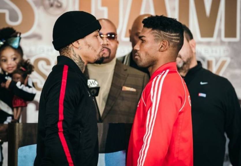 Джервонта Дэвис и Юриоркис Гамбоа встретились лицом к лицу на финальной пресс-конференции