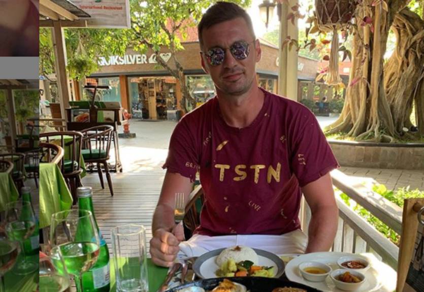 Милевский показал, как проводит время в аэропорту в ожидании рейса