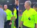 Кто это, ***? Арбитр матча Тоттенхэма удивился появлению на поле человека в сером пальто
