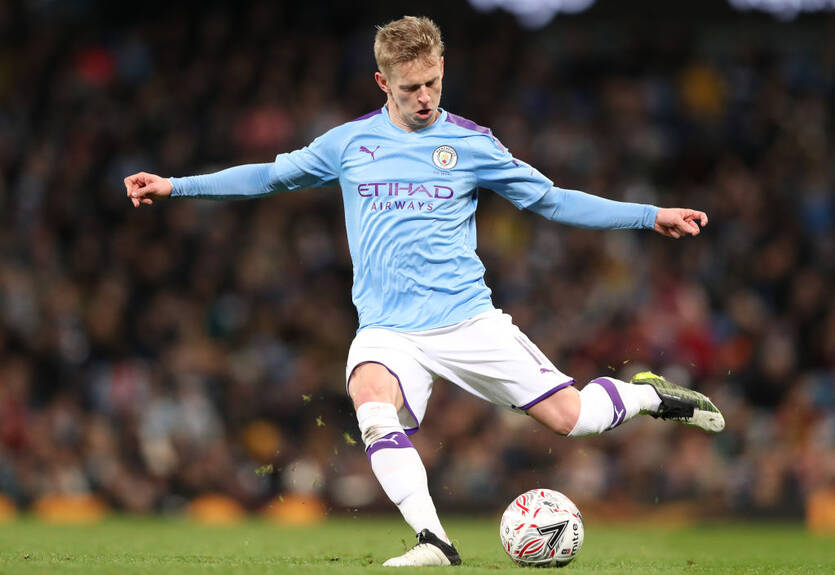 Зинченко вернулся в стартовый состав Ман Сити