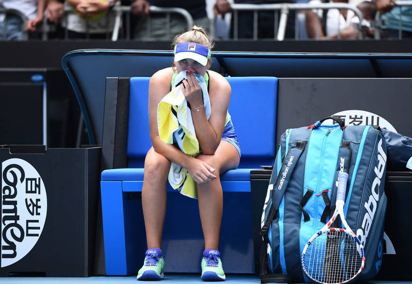 Кенин не сдержала эмоций после победы над Гауфф