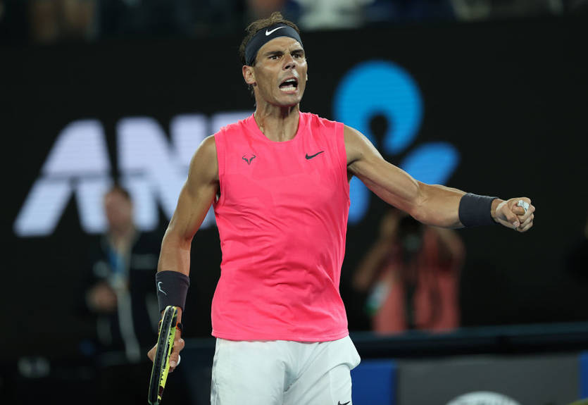 Australian Open: Надаль в тяжелейшем матче дожал Кирьоса Australian Open: Надаль в тяжелейшем матче дожал Кирьоса