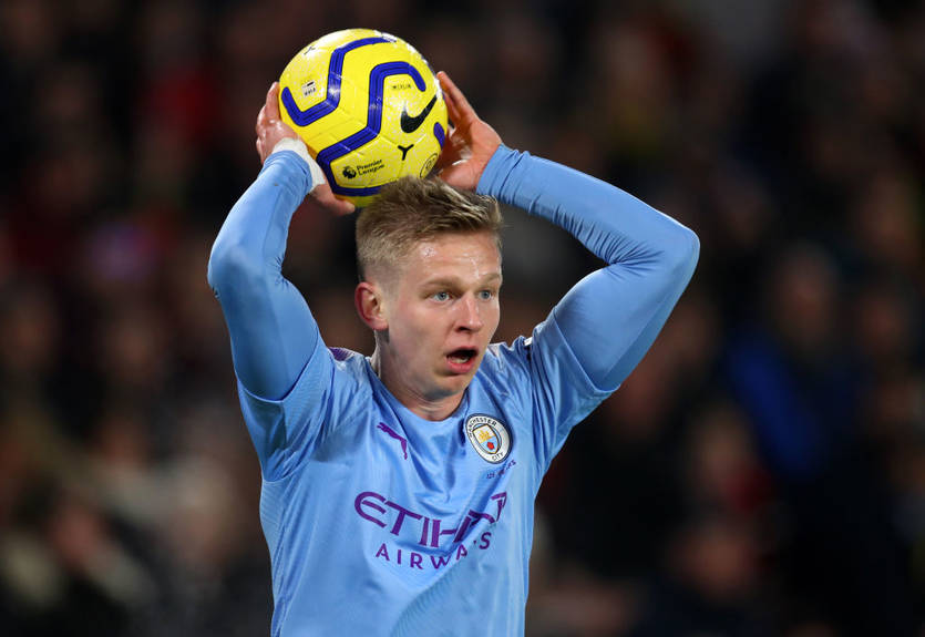 Зинченко остался в запасе на матч против МЮ