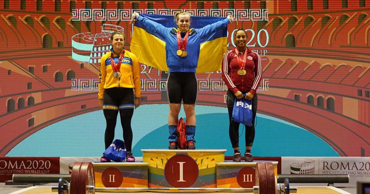 Украинская тяжелоатлетка выиграла этап Кубка мира в Италии ...
