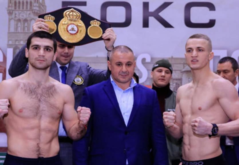 Украинец Чухаджян победил россиянина Воробьева в бою за титул WBA