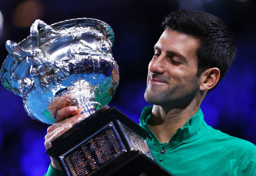 Джокович в восьмой раз выиграл Australian Open