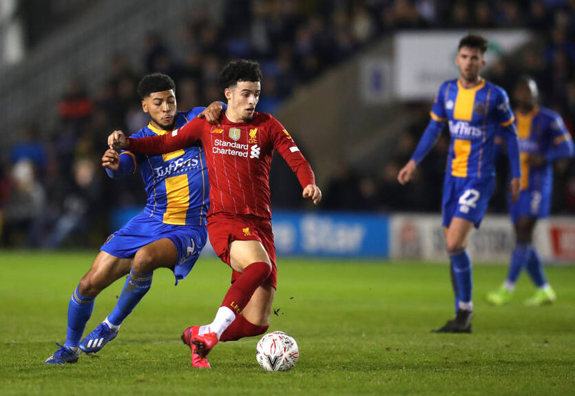 Ливерпуль сыграет самым молодым составом в истории против Шрусбери