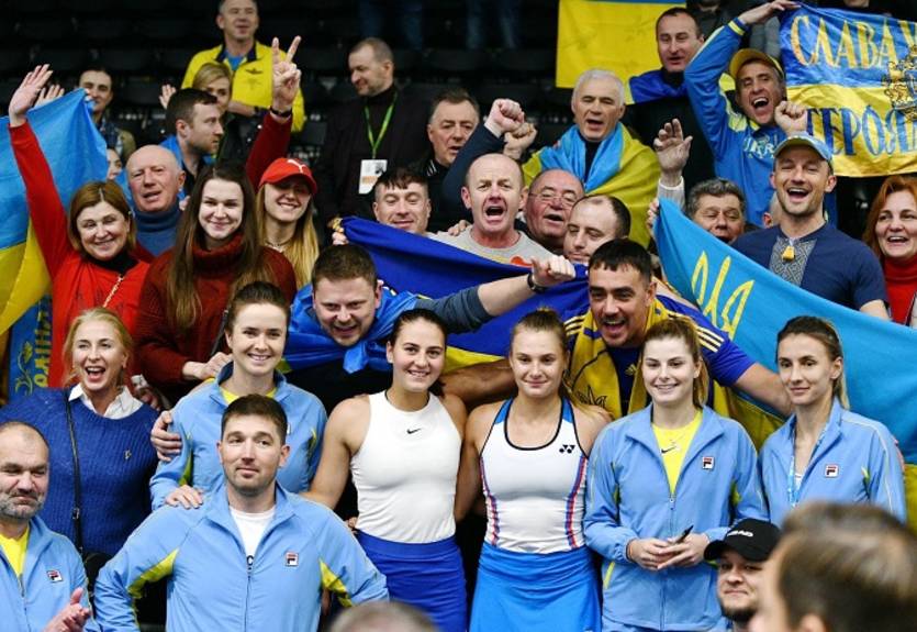 Стали известны все потенциальные соперники Украины на Кубке Федерации