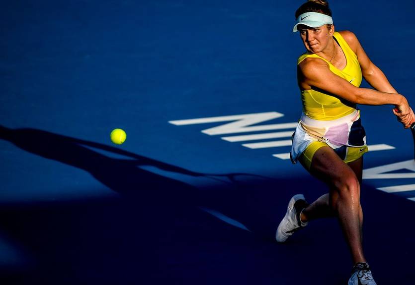 Свитолина: Матч получился неплохим, я старалась бороться за каждое очко