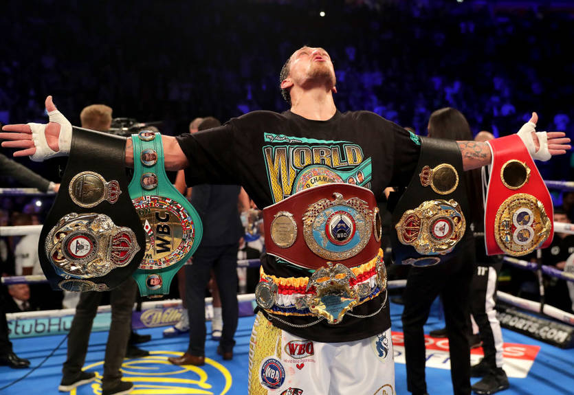 Усик проведет бой с Чисорой в мае - инсайдер Усик проведет бой с Чисорой в мае - инсайдер