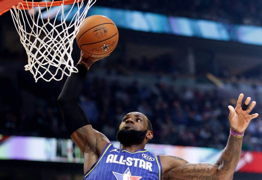 ЛеБрон установил очередной рекорд НБА (17.02.20)