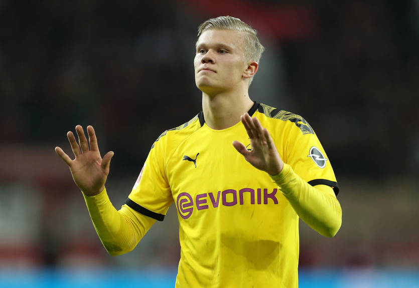 Холанд спародировал Роналду на тренировке Боруссии