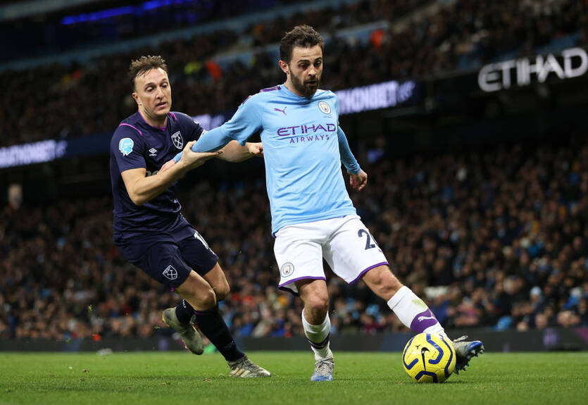 Манчестер Сити - Вест Хэм 2:0 видео голов и обзор матча АПЛ