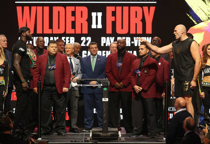 Сегодня ночью состоится поединок Уайлдер – Фьюри Сегодня ночью состоится поединок Уайлдер – Фьюри