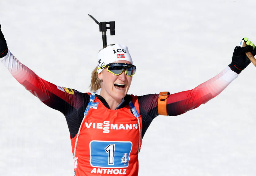 Олсбю-Ройзеланн выиграла масс-старта и завоевала пятое золото на чемпионате мира в 2020 году Олсбю-Ройзеланн выиграла масс-старта и завоевала пятое золото на чемпионате мира в 2020 году