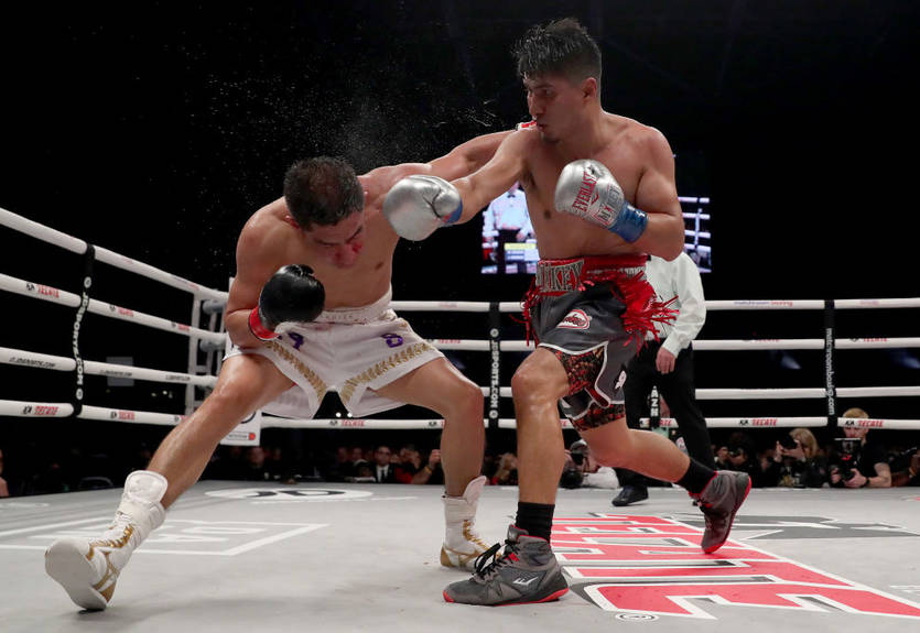 Гарсия - Варгас: видео боя