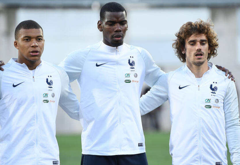 В Сети появилось фото формы сборной Франции на Евро-2020 В Сети появилось фото формы сборной Франции на Евро-2020