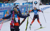 Норвегия стала третьей сборной, выигравшей все женские биатлонные эстафеты в сезоне