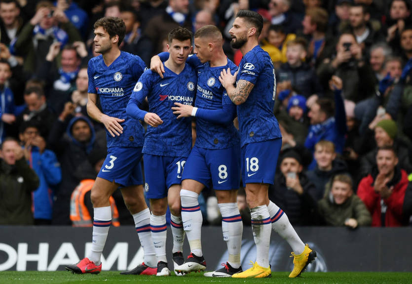 Челси разгромил Эвертон