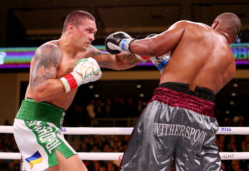 Усик попал в топ-3 в супертяжелом весе рейтинга BoxRec