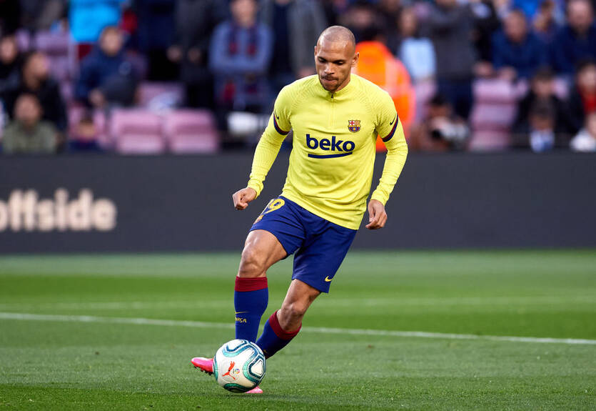 Брэйтуэйт, который перебрался в Барселону в феврале, может стать одноклубником Ярмоленко