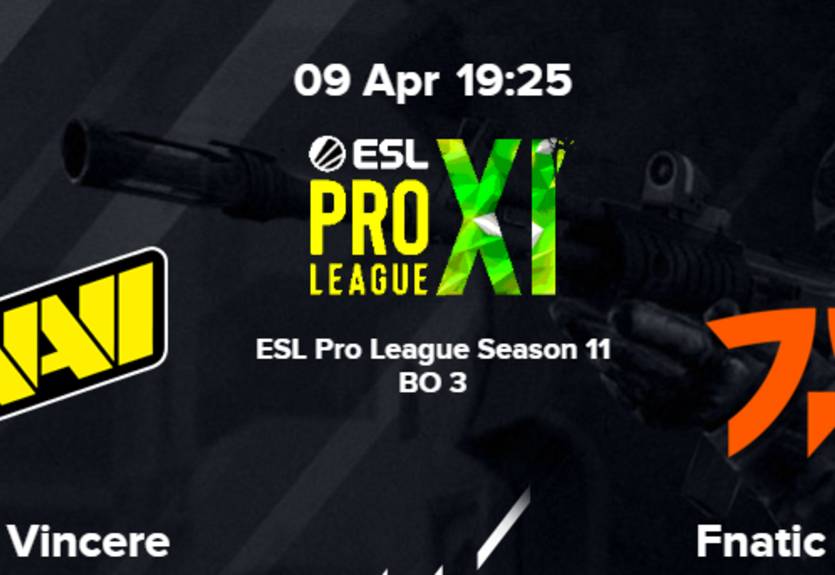 NaVi - Fnatiс: онлайн-трансляция матча ESL Pro League Season 11