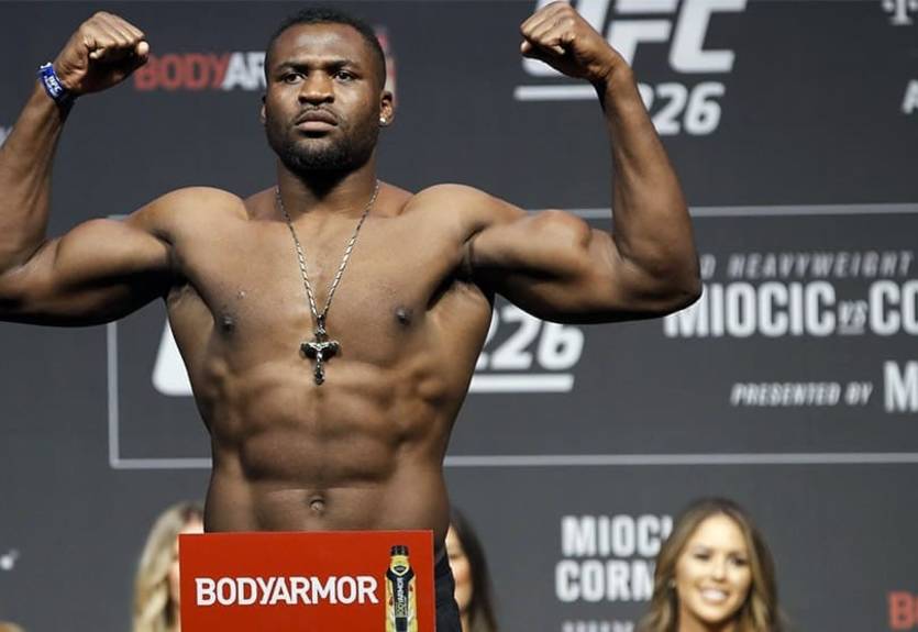 Нганну выразил благодарность Уайту за старание провести UFC 249