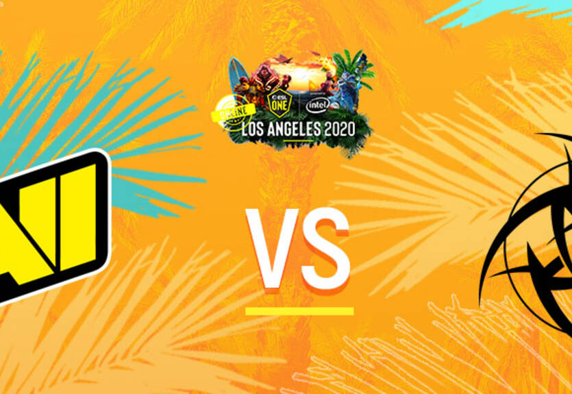 NaVi - NiP: онлайн-трансляция матча ESL One Los Angeles 2020 — Online Championship.