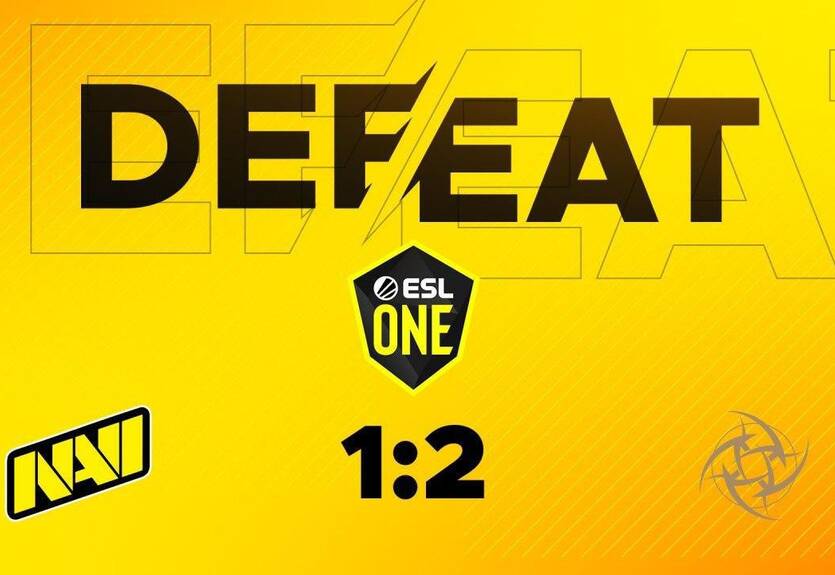 NaVi проиграли второй раз подряд на ESL One Los Angeles 2020