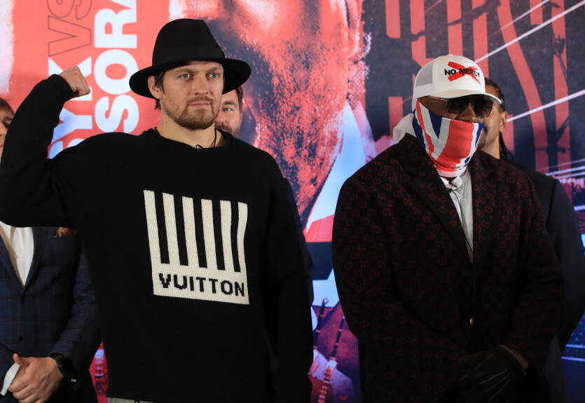 Красюк назвал условие для проведения боя Усик - Чисора в Саудовской Аравии