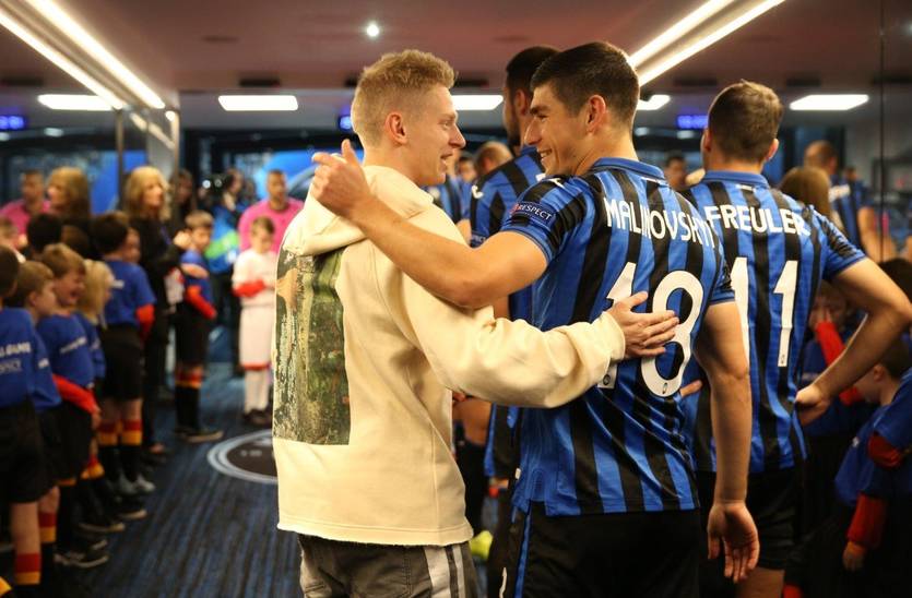 Зинченко и Малиновский / УЕФА