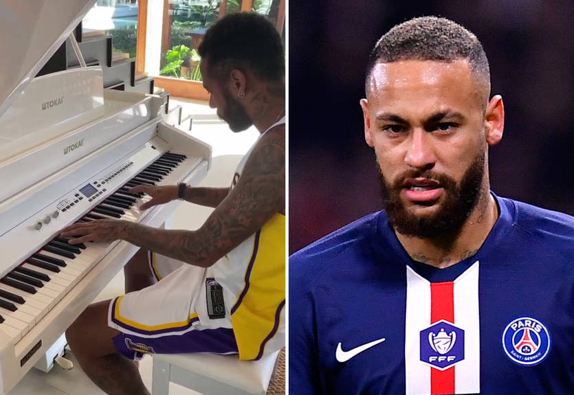 Неймар на пианино исполнил известнейшую песню All of Me Неймар на пианино исполнил известнейшую песню All of Me