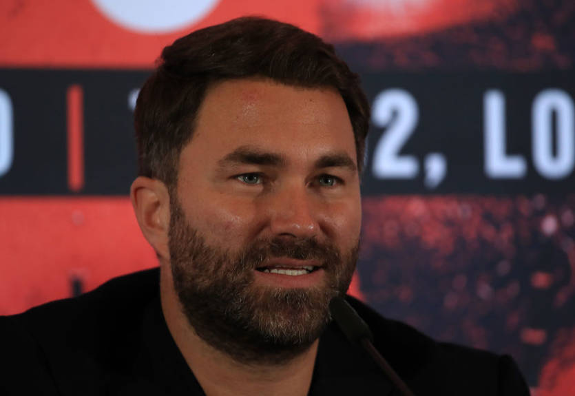 Хирн планирует организовать несколько крупных поединков без зрителей Хирн планирует организовать несколько крупных поединков без зрителей