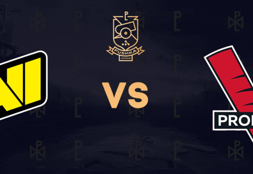 NaVi - VP.Prodigy: онлайн-трансляция WePlay! Pushka League