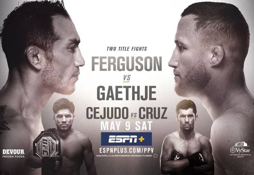 UFC 249: главный бой весны UFC 249: главный бой весны