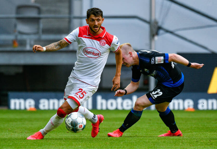 Фортуна - Падеборн: обзор матча чемпионата Германии