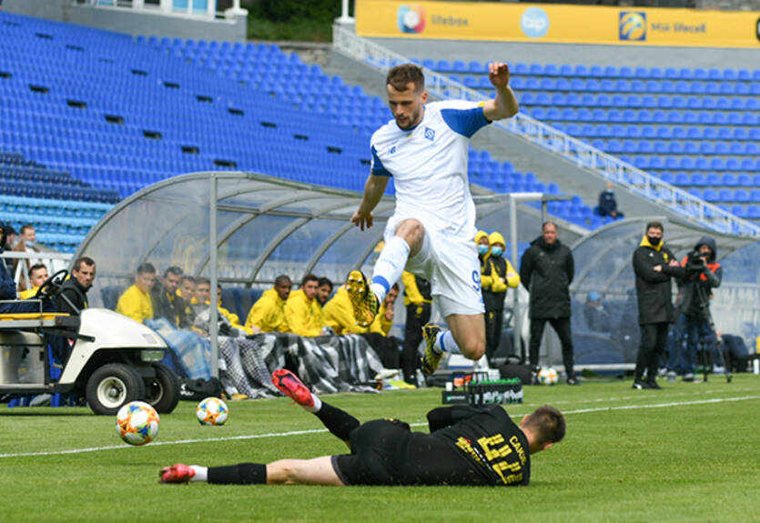 Динамо не сумело обыграть Рух в первом матче после карантина