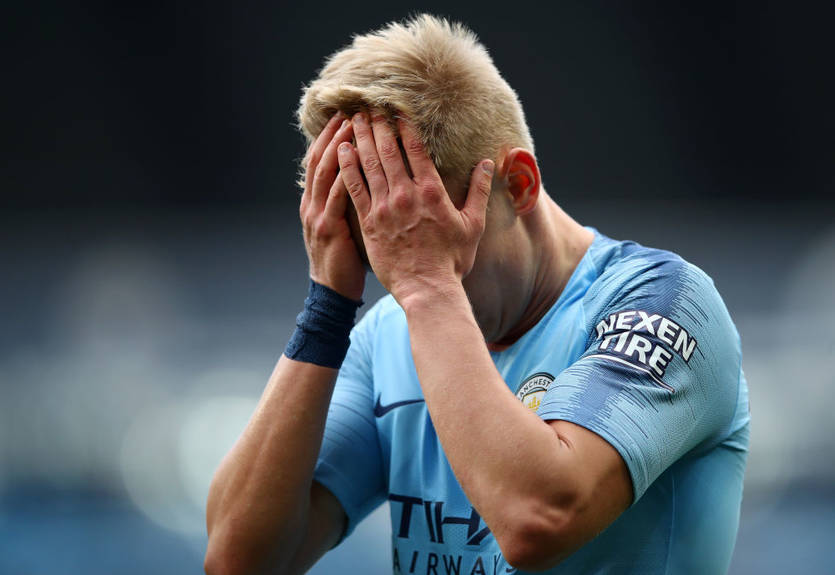 Зинченко остался в запасе на матч с Арсеналом