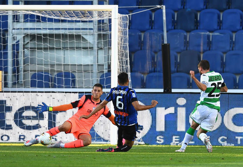 Аталанта - Сассуоло 4:1 видео голов и обзор матча