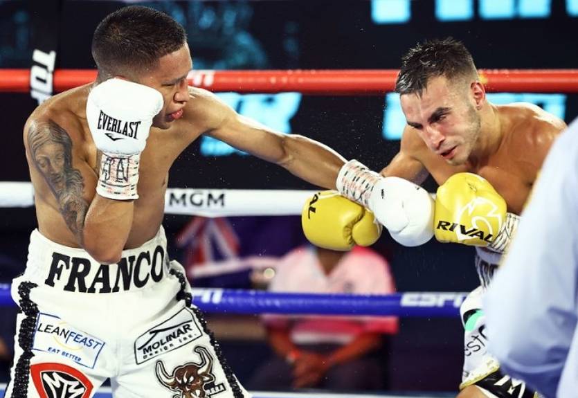 Джошуа Франко отобрал у Эндрю Молони титул чемпиона мира