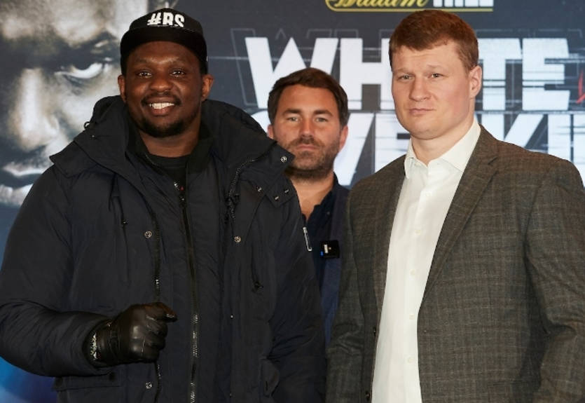 Хирн определил фаворита боя Уайт - Поветкин Хирн определил фаворита боя Уайт - Поветкин