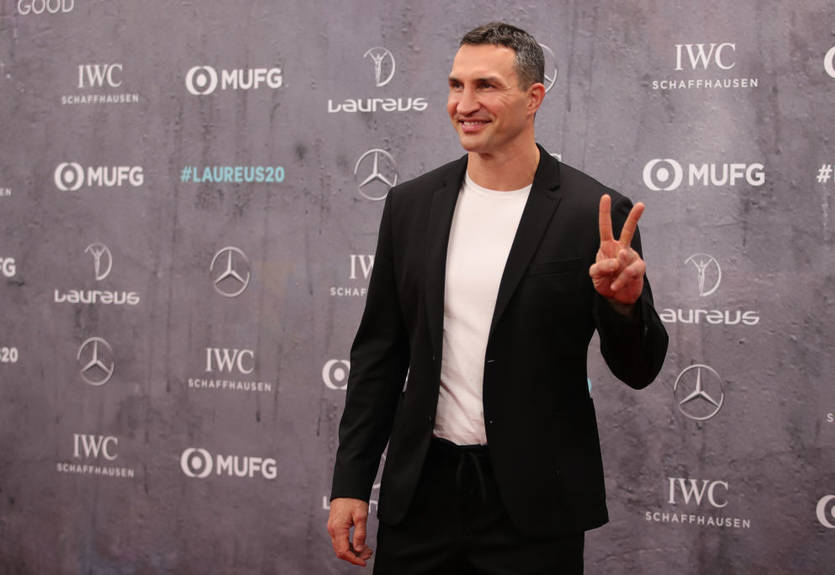 44-летний Владимир Кличко продемонстрировал отличную форму 44-летний Владимир Кличко продемонстрировал отличную форму